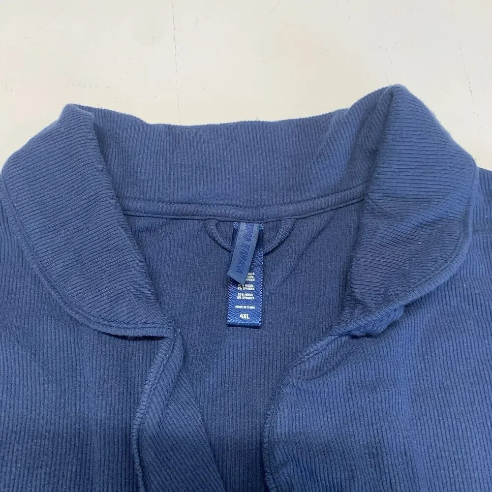 SKIMS Team USA Paralympic Oversized Sleep Top Lounge Blue Size 4XL Soft
